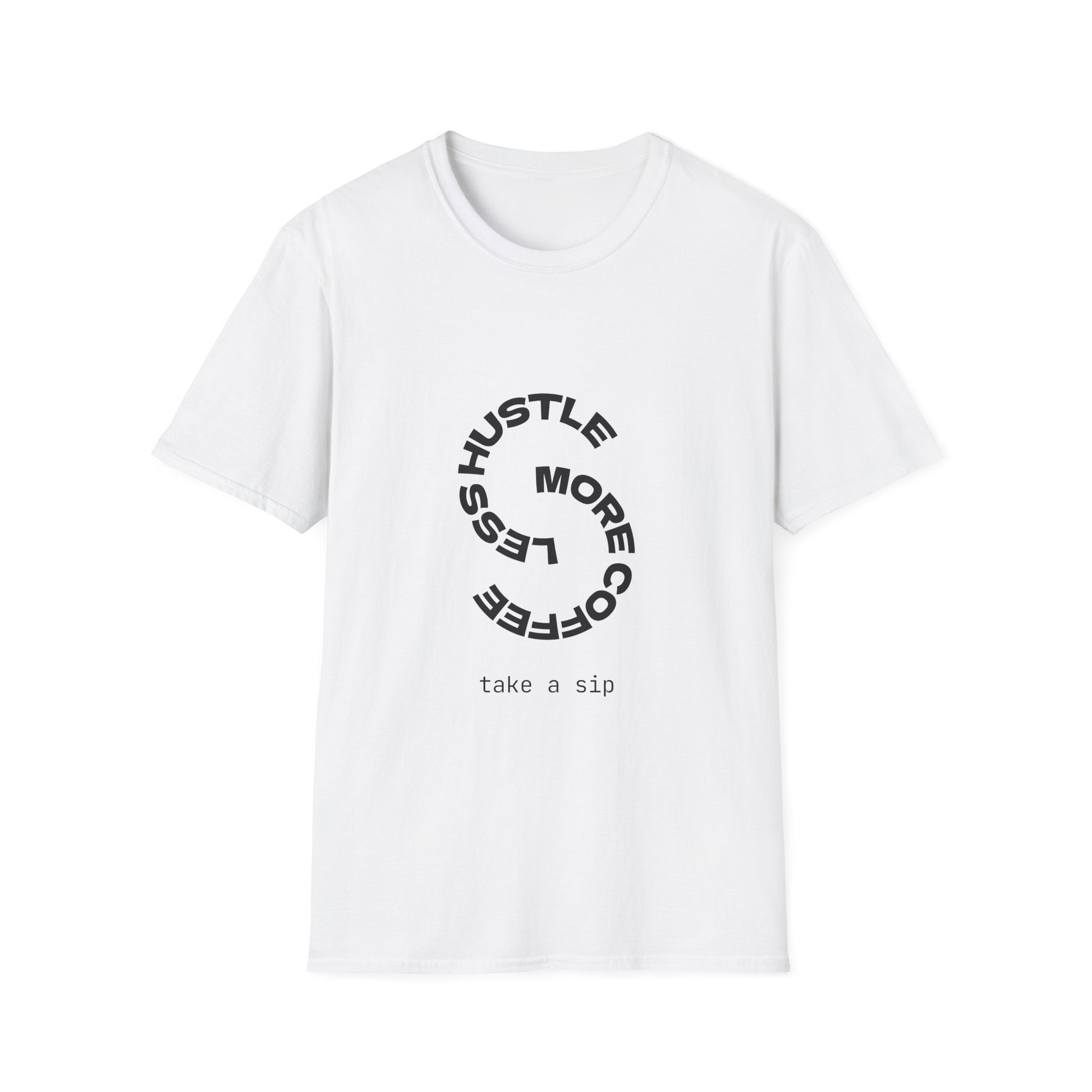 Coffee Hustle Unisex Softstyle T-shirt